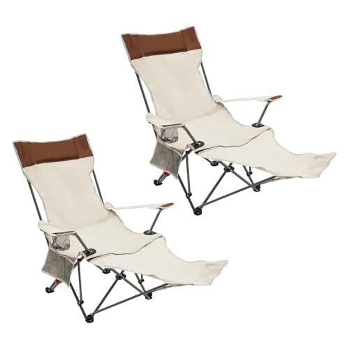 HPDTZ Verstellbarer Campingstuhl Strandstuhl Liegestuhl Klappstuhl Outdoorstuhl Gartenstuhl Reisestuhl 2er Set Faltbar Verstellbare Rückenlehne für Garten Strand Picknick HPDTZ Verstellbarer Campingstuhl Strandstuhl Liegestuhl Klappstuhl Outdoorstuhl Gartenstuhl Reisestuhl 2er Set Faltbar Verstellbare Rückenlehne für Garten Strand Picknick von HPDTZ