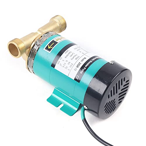 Wasserdruck Pumpe 120W, Automatisch Druckerhöhungspumpe für Dusche, Garten, 15m Max. Kopf, 25L/min, Rostfrei für Hauswasserversorgung, Gartenbewässerung & Teichfüllung von HPDTZ