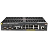 HPE Aruba 2930F 12G PoE+ 2G/2SFP+ Switch fanless/Lüfterlos von HPE Aruba