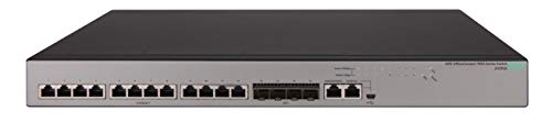 HPE OfficeConnect 1950 12XGT 4SFP+-Switch, schwarz von HPE