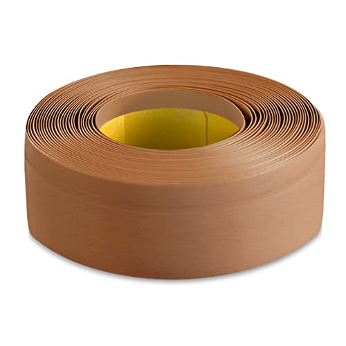 HPFloor Weichsockelleiste Sepang | Buche | Aus W-PVC | 15 x 50 mm | 25 m lang | Selbstklebend von HPFloor