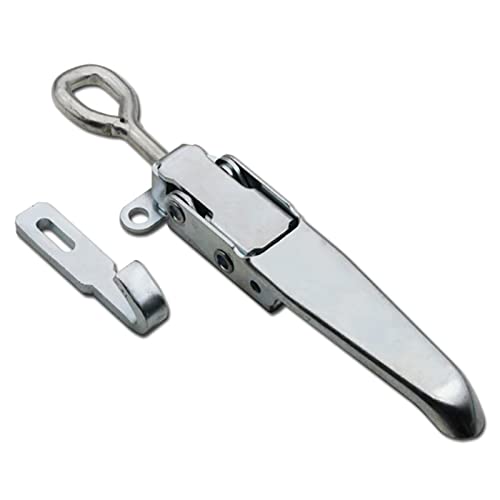 HPGHZNYNMK 1 Set Set Heavy Duty Trailer Spring Haspe Container Türgriff HASP-Befestigungszubehör, LKW-Anhängerschnalle Haspe-Sicherheitslatch Verriegelungshaspe HPGHZNYNMK 1 Set Set Heavy Duty Trailer Spring Haspe Container Türgriff HASP-Befestigungszubehör, LKW-Anhängerschnalle Haspe-Sicherheitslatch Verriegelungshaspe von HPGHZNYNMK