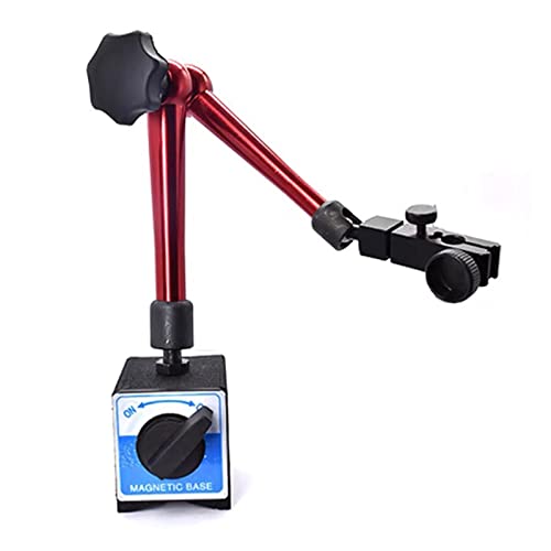0–0,8 mm/0–10 mm 0,01 mm Anzeigehebel Messuhr Lineal Gauge Test Finder Mikrometer-Werkzeug Magnetfuß Halter Ständer für Labor Werkstatt usw(Holder Stand) von HPHPH