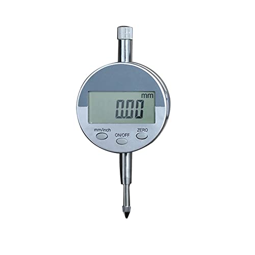 0-12,7 mm 0-25,4 mm/1 Zoll Digitalanzeige 0,01 mm Elektronische Messuhr Digitale Messuhr Verwenden Sie eine 3-V-Batterie für Labor Werkstatt usw(0-12.7mm) von HPHPH