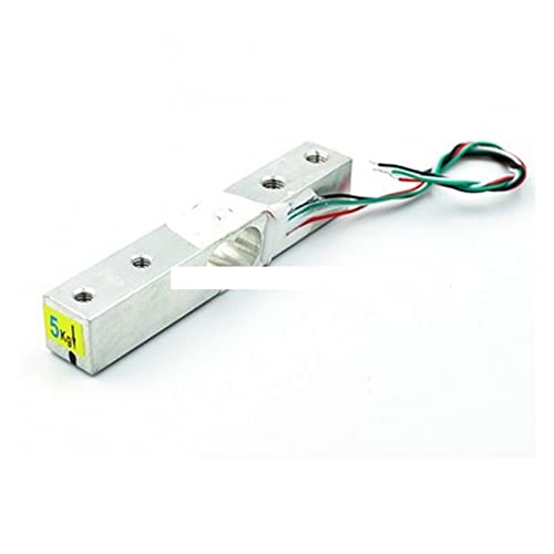 2 Stück Digitaler Wägezellen-Gewichtssensor 1 kg 5 kg 10 kg 20 kg HX711 AD-Modul-Gewichtssensor Aluminiumlegierung kleiner Bereich Wägedrucksensor, Wägezelle, Hohe Präzision(5KG and HX711AD) von HPHPH