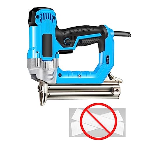 2300 W Elektrische Nagel Pistole Holzbearbeitung Werkzeuge Elektrische Gerade Staple Nagel for Möbel Nageln Hefter Shooter Tacker Hefter(Set 1 Only machine) von HPHPH
