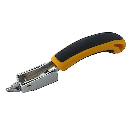 3 In 1 Hefter Nagelpistole Tacker Nagler Polster Fix Möbel Werkzeug Holzrahmen Hefter Edelstahl Handwerkzeug 600 Stücke Nagel(Staple remover) von HPHPH