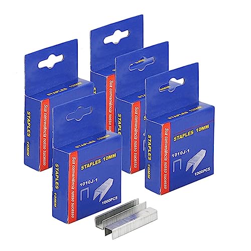 3-Wege-Hochleistungs-Handtacker-Möbelnagelpistolenrahmen mit 600 Heftklammern for Holztürpolsterrahmen Haushaltswerkzeug(5 boxes 10mm Staples) von HPHPH