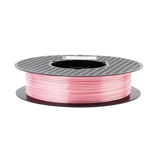 3D Drucker Filament, 3D-Drucker-Filament, PLA 1,75 mm, 250 g/500 g/1 kg, metallisches fühl, glänzende Seide, 3D-Druckmaterial(Silk Pink- 1Kg) von HPHPH