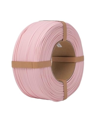 3D Drucker Filament, 3D-Drucker-Filament, mattes PLA, 1,75 mm, Abmessung +/- 0,03 mm, 1 kg (2,2 Pfund) Spule, 3D-Druckmaterial for 3D-Drucker(Peach Pink 2) von HPHPH