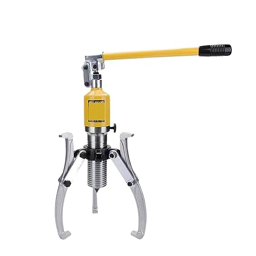 5T samt-Hydraulik-Abzieher, Larabzieher, Zwei-Backen-Drei-Backen-Cabrio-Abzieher, Werkzeug for Entfernen der Riemenscheibense Hydraulisches Werkzeug(Blue) von HPHPH