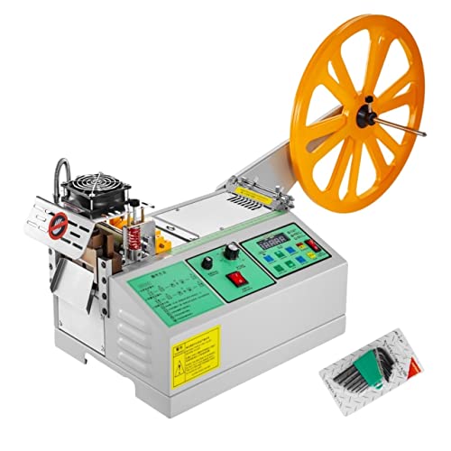 Automatische Computer-Stoffband-Schneidemaschine Heißes und kaltes Messer Magic Sticker Tube Zipper Heat Shrink Elastic Cutter Tool Automatische Computer-Stoffband-Schneidemaschine Heißes und kaltes Messer Magic Sticker Tube Zipper Heat Shrink Elastic Cutter Tool von HPHPH