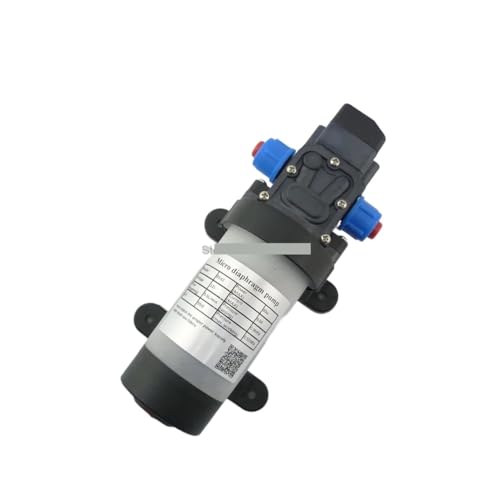 DC-elektrische Wasserpumpe, selbstansaunde Hochdruck-Membranpumpe, 12 V, 24 V, 80 W, automatischer Druckschalter(DC12) von HPHPH