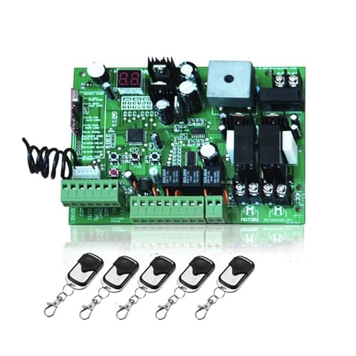 DC24V Swing Gate Opener Motor Control Unit PCB Controller Circuit Board Electronic Card(5 Remote control) von HPHPH