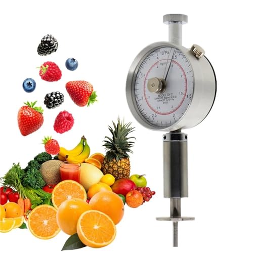Digitaler Härteprüfer Pointer Fruchthärtetester Fruchtpenetrometer Orangen Äpfel Birnen Trauben Obst Sklerometer Testen(GY-2) von HPHPH