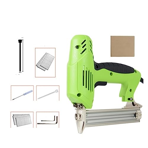 Elektrische Nagelpistole Hefter Pistole Holzbearbeitungswerkzeuge Nageln Hefter Shooter Möbel Hefter Framing Tacker DIY Handwerkzeug(F30) von HPHPH