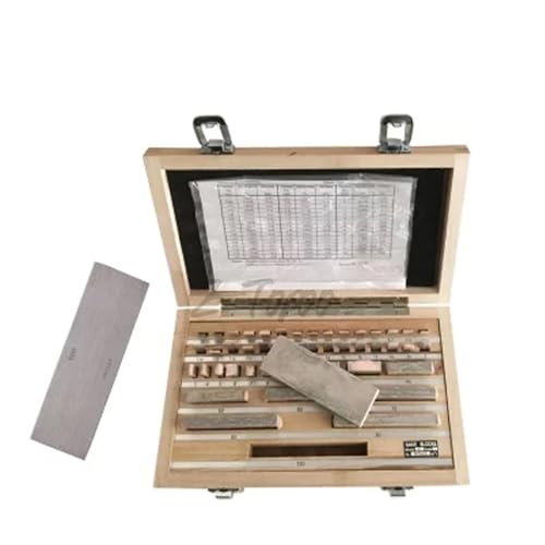 Endmaß Hohe Präzision 1,005-50mm Block Gauge 32 Teile/satz 1 Grade 0 Grade Inspektion Block Gauge Set Messung Messschieber Werkzeug Set(0 grade) von HPHPH