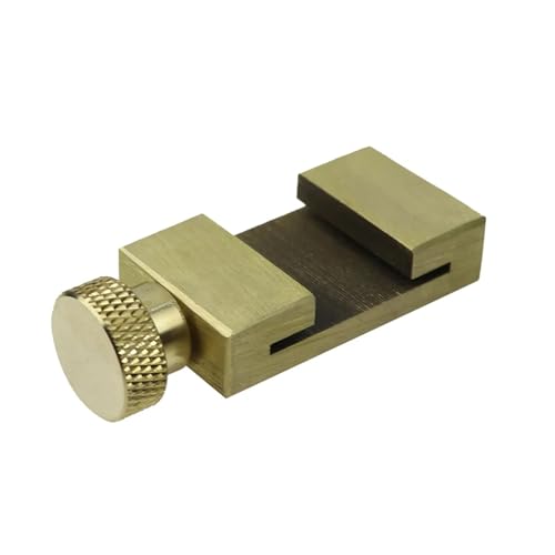 Endmaß Stahl Lineal Positionierung Block Messing Winkel Glasritzrades Linie Markierung Gauge For Lineal Locator DIY Zimmerei Glasritzrades Messwerkzeuge(Type-A) von HPHPH