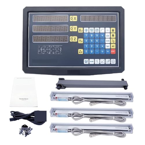 Fräsen Drehmaschine langweilige Schleifmaschine DRO. Kits 900-3AE 3. AXIS DIGITAL-Anzeige mit linearer Skala Ttl. 5Micron linearer Encoder.,Digitales DRO von HPHPH