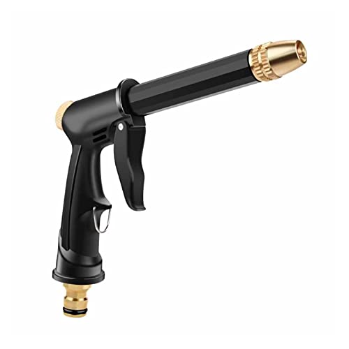 Gartenschlauch Hochdrucksprühwäsche Gartenbewässerungsschlauch Düse Sprinkler Autoreinigung Waschwerkzeugsätze Auto(Noir) von HPHPH