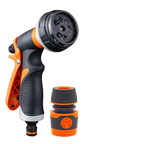 Gartenschlauch Sprührasenbewässerung Multifunktions-Autowaschanlage Hochdruck Langlebige Handwerkzeuge Schlauch Sprinkler Düse Garten(Combination A) von HPHPH