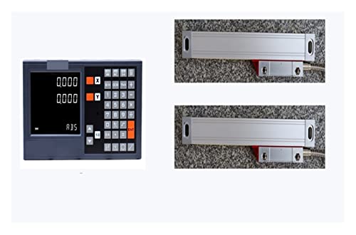 HPHPH DRO 2-Achsen-3-Achsen-2023-Digitalanzeige-Kit YH200-2 YH200-3 Set Linear Encoder Linear Scale 5U 5V TTL for WM180V-Maschinen,Digitale DRO(Normal and normal) von HPHPH
