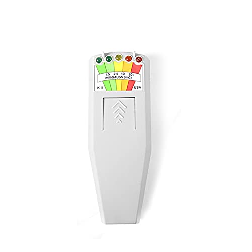 HPHPH EMF Messgerät EMF Zähler Elektromagnetischer Feldstrahlungsdetektor Handheld digital LCD Dosimeter-Tester K2 Ghost Meter EMF Detektor(White) von HPHPH