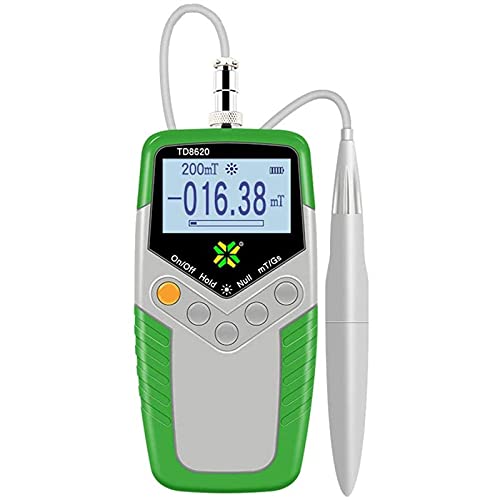 HPHPH EMF Messgerät Gauß Meter Handheld Tesla Meter Permanent Magnet Teslameter 5% Genauigkeit Digital Tesla Meter TD8620 HPHPH EMF Messgerät Gauß Meter Handheld Tesla Meter Permanent Magnet Teslameter 5% Genauigkeit Digital Tesla Meter TD8620 von HPHPH