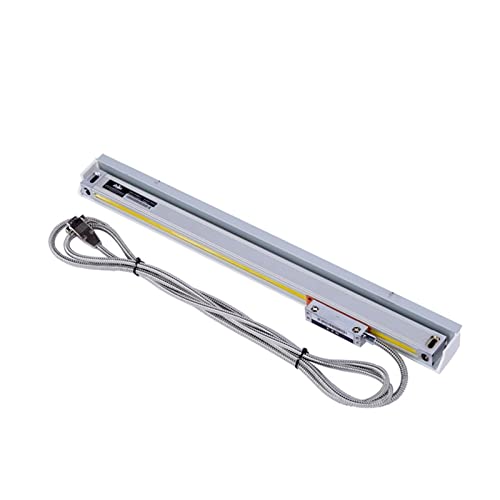HPHPH Hochpräziser 0,005 mm schlanker linearer Maßstab DRO TTL Kleiner linearer Encoder Grating Lineal Sensor Transducer for Fräsdrehmaschinen,Digitale DRO(300mm) von HPHPH