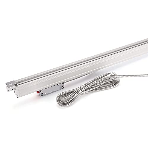 HPHPH Hochpräzises Fräsen Drehmaschine Schleifer DRO Lineare Skala 200 mm-1000 mm TTL Grating Lineal Encoder Sensorverschiebung,Digitale DRO(450MM) von HPHPH
