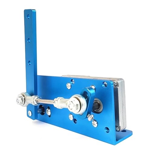 HPHPH Hubkolben-Schwenkmotor DC 12 V 24 V Getriebemotor DIY-Design Automatischer Wobbler-Maschinen-Schwenkwinkel 20–120 Grad einstellbar(24V 90times min,Plug) von HPHPH