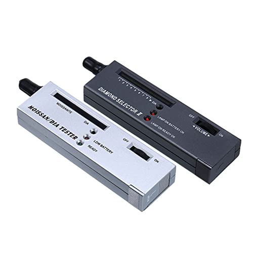 Härteprüfer, Diamond & Moissanite Tester Stift Edelstein Schmuck Härte Dimensionsprüfwerkzeuge mit LED Licht- und Audioergebnisanzeige Härteprüfer, Diamond & Moissanite Tester Stift Edelstein Schmuck Härte Dimensionsprüfwerkzeuge mit LED Licht- und Audioergebnisanzeige von HPHPH
