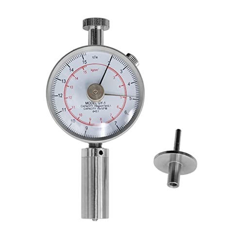 Härteprüfer, GY-1 / GY-2 / GY-3 Zeiger Fruchthärtel Tester Fruchtsklerometer Penetrometer Durometer for Äpfel Birnen Trauben Orangen(GY-2) von HPHPH