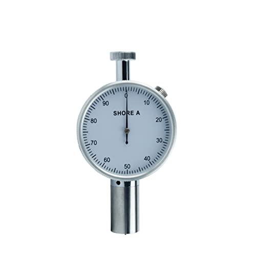 Härteprüfer, Tragbares analoge Ufer A Härtester Double Pointer Single Pointer Durometer Härtemessmesser for Gummi-Kunststoffleder(LX-A-1) von HPHPH
