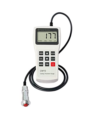 Härteprüfer, Ultraschalldicke Messgerät mit LCD Digitale Anzeigebeschichtungsdicke CM10FN Magnetinduktion Wirbelstrom tragbarer Dicke Tester von HPHPH