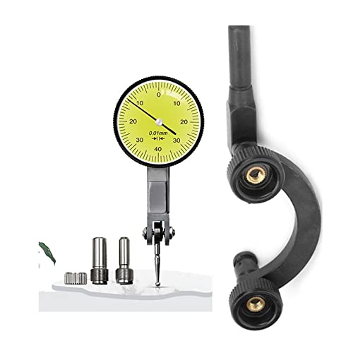 Halbrunder Kombinations-Messuhr-Bogenhalter, 8-mm-Stab-Messuhr-Basisständer, Mittelsucher-Messwerkzeug-Unterstützung für Labor Werkstatt usw(2pcs set) von HPHPH