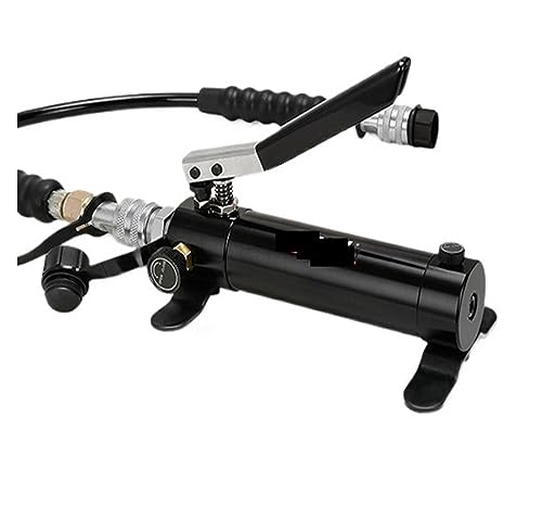 Kopf des hydraulischen Lochgräbers, hydraulisches Lochstanzwerkzeug, hydraulisches Ausbrechwerkzeug, Lochstanzer mit Handpumpe Hydraulisches Werkzeug(SYK-15A with APR-180) von HPHPH