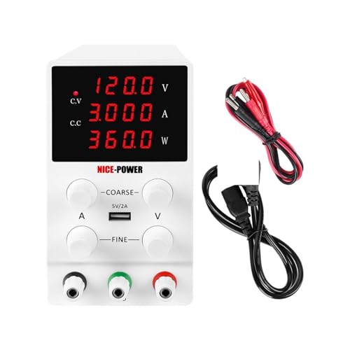 Labornetzteil 7 Modi 120. -V 3a. Einstellbare Stromversorgung Bank Mini Digital Power Bank Source Switching DC Labor-Netzteile Eingang 220-V 50Hz für DIY, labor netzteil(120V3A C) von HPHPH