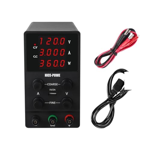 Labornetzteil 7 Modi 120. -V 3a. Einstellbare Stromversorgung Bank Mini Digital Power Bank Source Switching DC Labor-Netzteile Eingang 220-V 50Hz für DIY, labor netzteil(120V3A D) von HPHPH