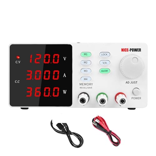 Labornetzteil 7 Modi 120. -V 3a. Einstellbare Stromversorgung Bank Mini Digital Power Bank Source Switching DC Labor-Netzteile Eingang 220-V 50Hz für DIY, labor netzteil(120V3A G) von HPHPH