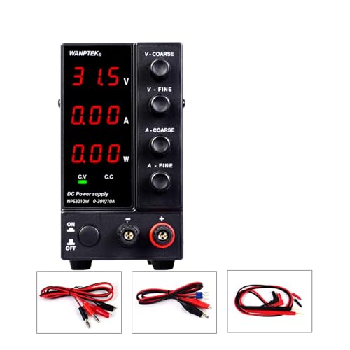 Labornetzteil DC-Laborstromversorgung einstellbar reguliert 1 0A 5A. Schalten von Stromquellenspannungsreglerstabilisatoren for den Monitor-PC für DIY, labor netzteil(30V 10A) von HPHPH