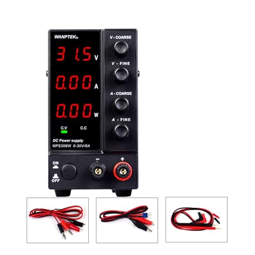 Labornetzteil DC-Laborstromversorgung einstellbar reguliert 1 0A 5A. Schalten von Stromquellenspannungsreglerstabilisatoren for den Monitor-PC für DIY, labor netzteil(30V 6A) von HPHPH