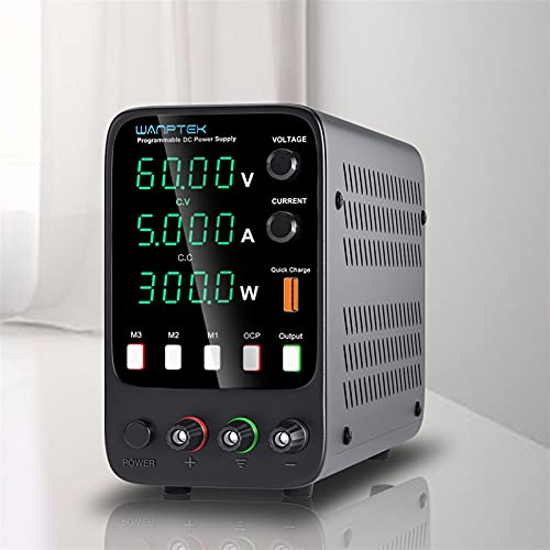 Labornetzteil DC Stromversorgung einstellbar 6 0V 5A. Laborprogrammierbare Speicherfunktion Variable Bank Stromquellenspannungsreglerschalter für DIY, labor netzteil von HPHPH