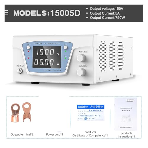 Labornetzteil Wanptek High Power 30 0V 3A Einstellbare Labor-Stromversorgung Bank Quelle Digital-Schaltnetzteile Spannungsstromstabilisator für DIY, labor netzteil(150V 5A,220) von HPHPH