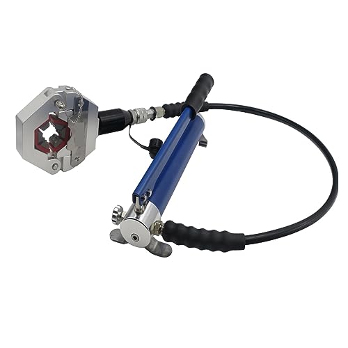 Manueller AC-Schlauch-Crimper 7842B, Trennbarer Ulischer Schlauch-Crimper-Satz Mit Aluminiumpumpe, Klimaanlagen-Reparaturwerkzeug Hydraulisches Werkzeug von HPHPH
