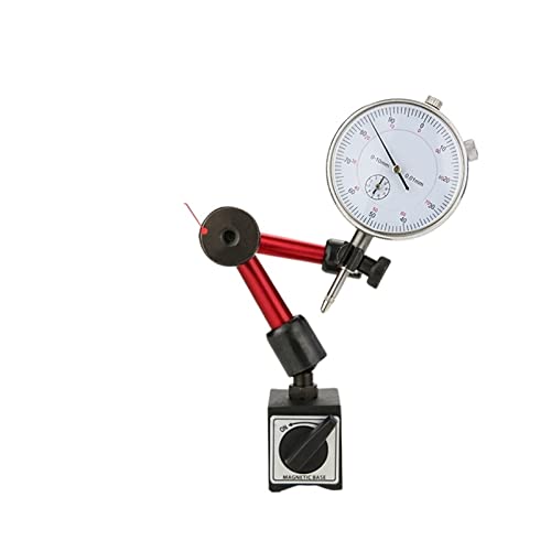 Messsonden Hebel-Messuhr, elektrischer Magnethalter, Ständer, Messuhr, Abstandsmikrometer, Messwerkzeuge, Bohrungslehre für Labor Werkstatt usw(10mm and Stand B) von HPHPH