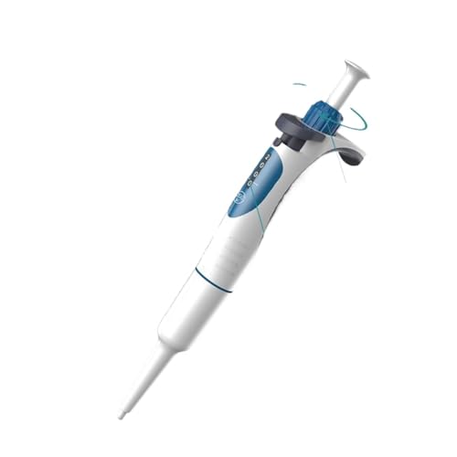 Mikropipette, Pipette, Laborpipette, digital einstellbare Mikropipette, Laborausrüstung mit Pipettenspitzen, Hochpräzise(0.5-5ml) von HPHPH