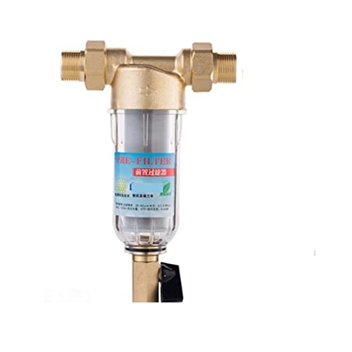 Osmoseanlage Siphon-Backwas Vorfilter Wasserfilter Erster Schritt des Wasserreinigungssystems Messing-Edelstahlgewebe-Vorfilter(1 in -0.5 in Union) von HPHPH