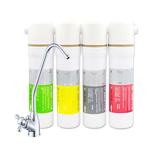 Osmoseanlage Wasserfilter-Ultrafiltrationssystem UI-4 4-Stufen-Schnellwechsel-Untertisch-Trinkwasserfilter for den Haushalt IU-4 von HPHPH