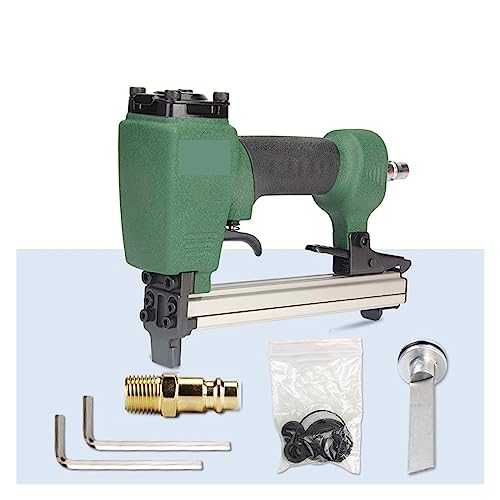 Pneumatischer Bauhefter for Polster, Hefter for Möbel, F30/1013J, Luftnagelpistole, pneumatische Werkzeuge for Zuhause(1013J and Repair Kit) von HPHPH